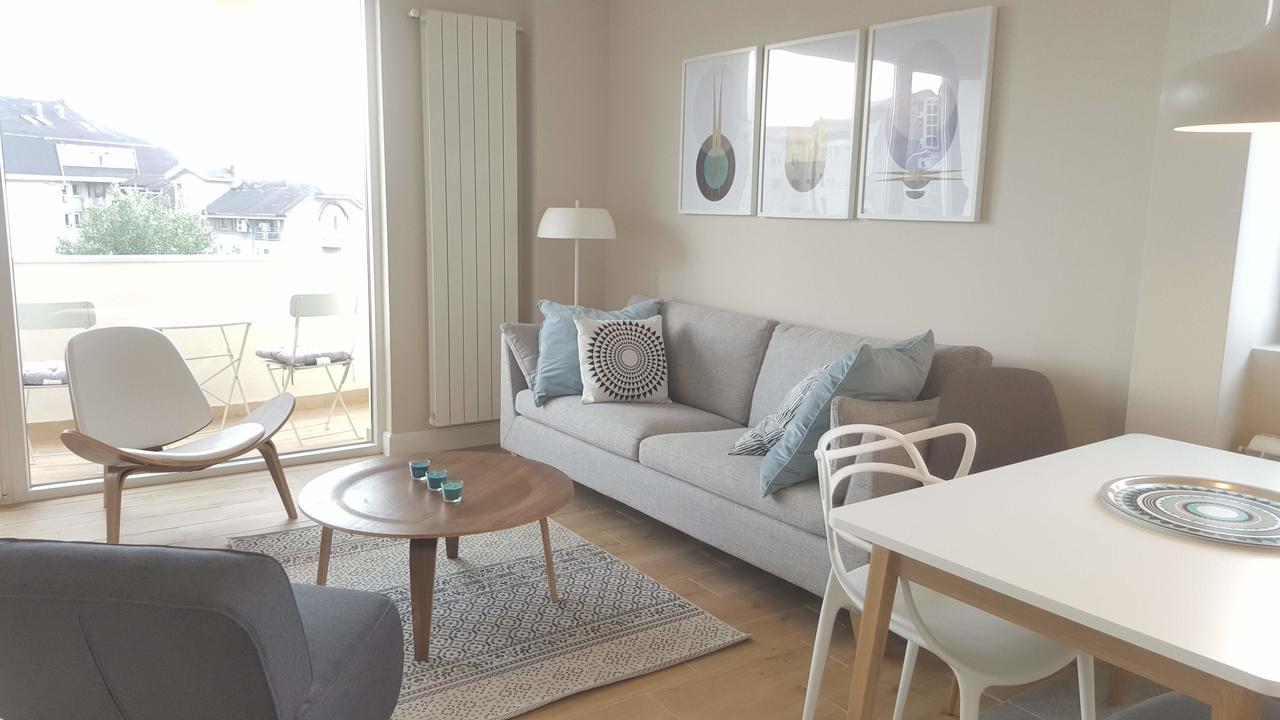 Urban Zen With View - City Break Apartments Belgrad Exteriör bild