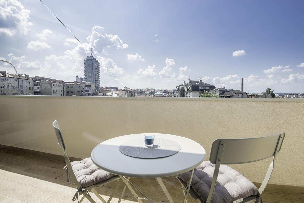 Urban Zen With View - City Break Apartments Belgrad Exteriör bild