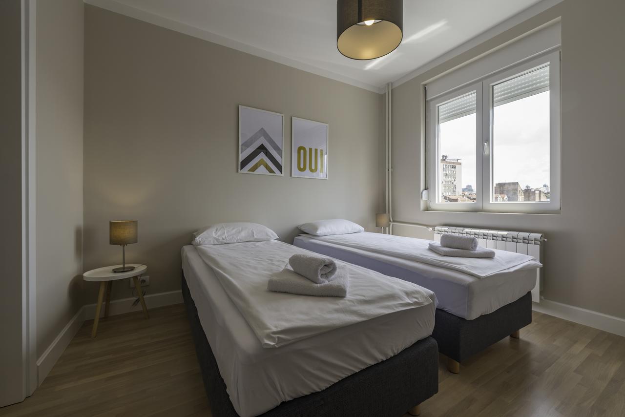 Urban Zen With View - City Break Apartments Belgrad Exteriör bild